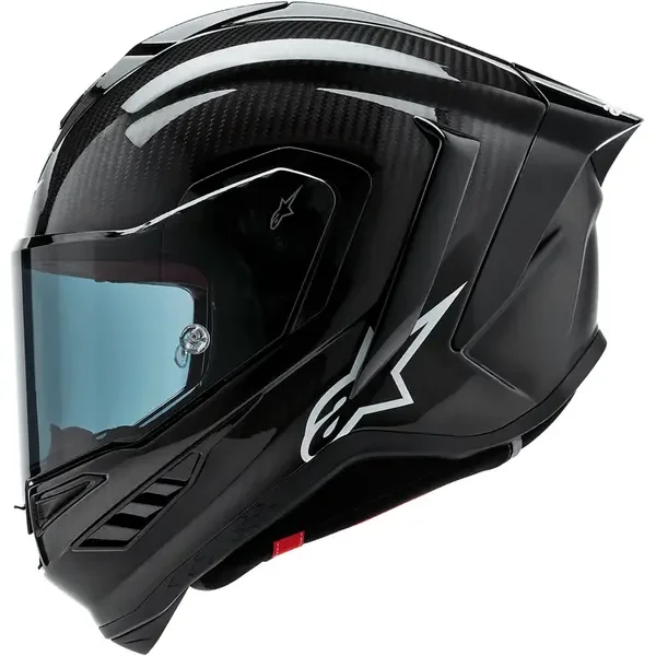 alpinestars supertech R10 カーボンヘルメット ブラック Capacete Alpinestars Supertech R10 Monocolor Preto (Fibra de
